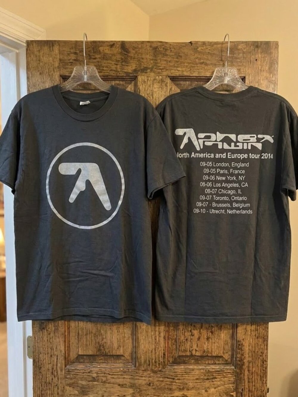 Aphex Twin Band Tour 2014 T-shirt Reprint